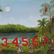 Numbers in a Rousseau Jungle
Oil

*available as giclee print 